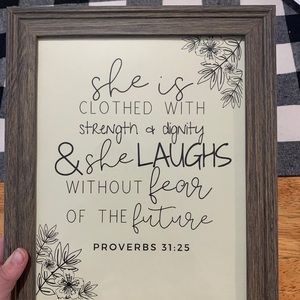8x10 framed print